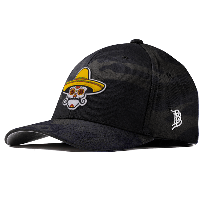 Sombrero Skull PVC Flexfit Fitted