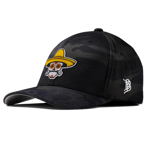 Sombrero Skull PVC Flexfit Fitted