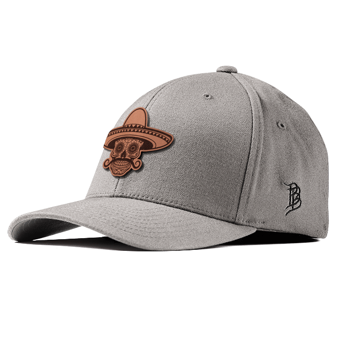 Sombrero Skull Flexfit Fitted Heather Gray 