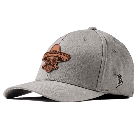 Sombrero Skull Flexfit Fitted Heather Gray 