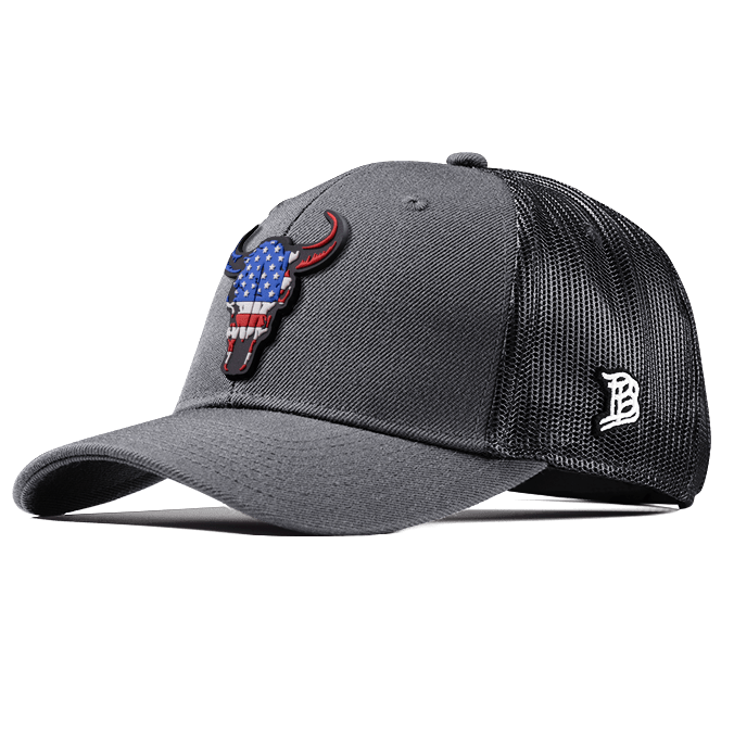 American Bison PVC Curved Trucker