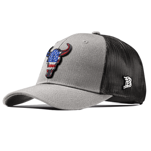 American Bison PVC Curved Trucker