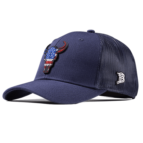 American Bison PVC Curved Trucker