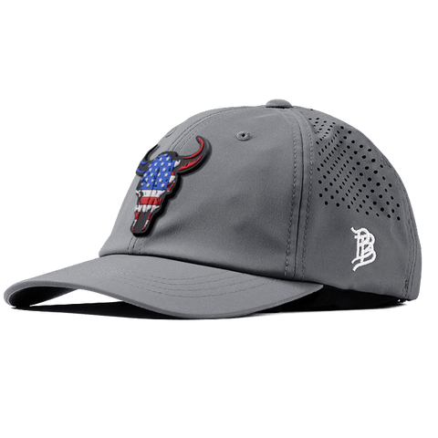 American Bison PVC Performance Dad Hat