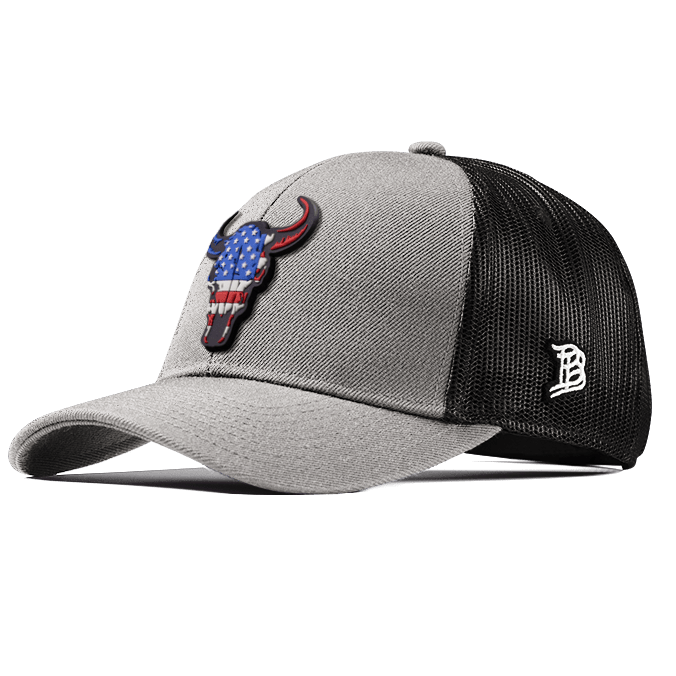 American Bison PVC Flexfit Snapback Trucker