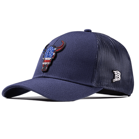 American Bison PVC Flexfit Snapback Trucker