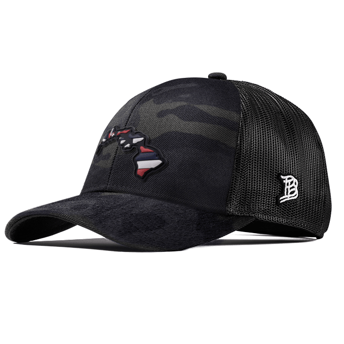 Hawaii 50 PVC Flexfit Snapback Trucker