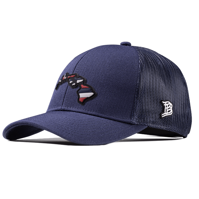 Hawaii 50 PVC Flexfit Snapback Trucker