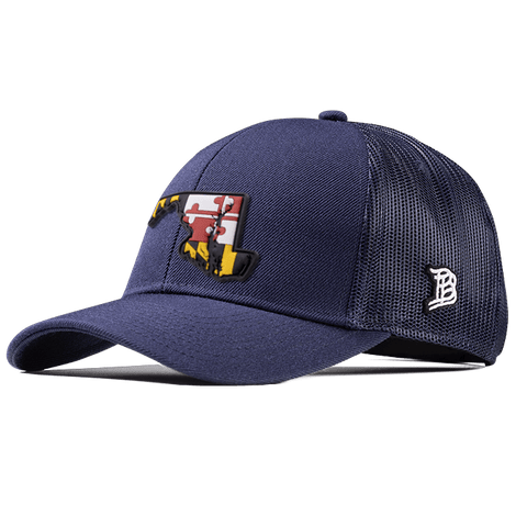 Maryland 7 PVC Flexfit Snapback Trucker
