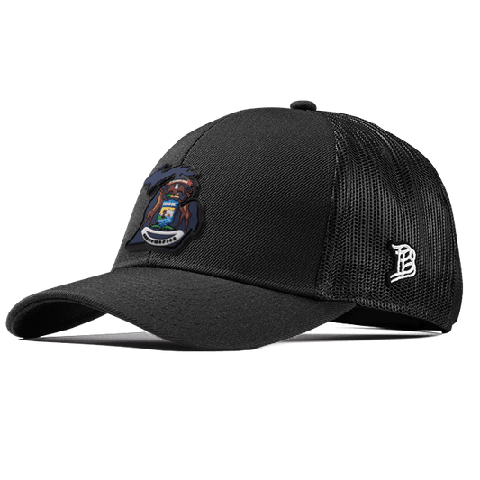 Michigan 26 PVC Flexfit Snapback Trucker