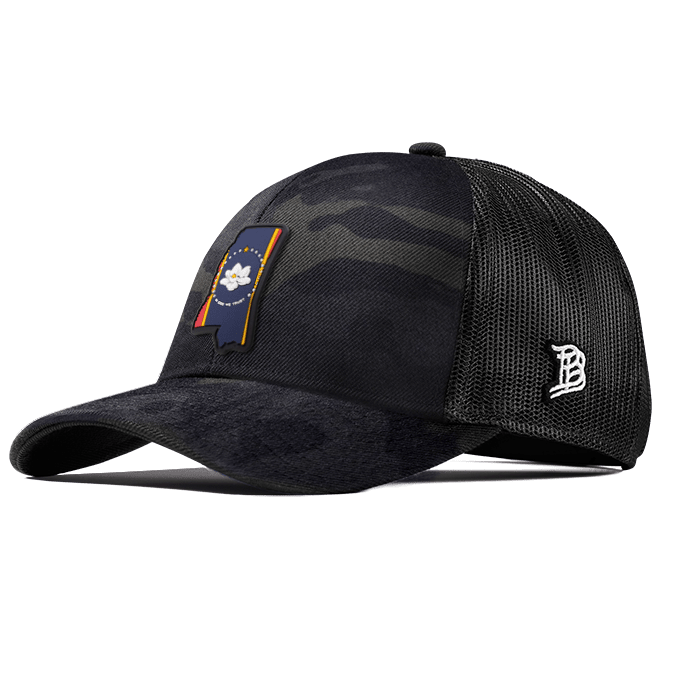 Mississippi 20 PVC Flexfit Snapback Trucker