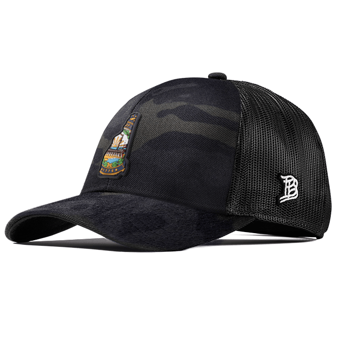 New Hampshire 9 PVC Flexfit Snapback Trucker