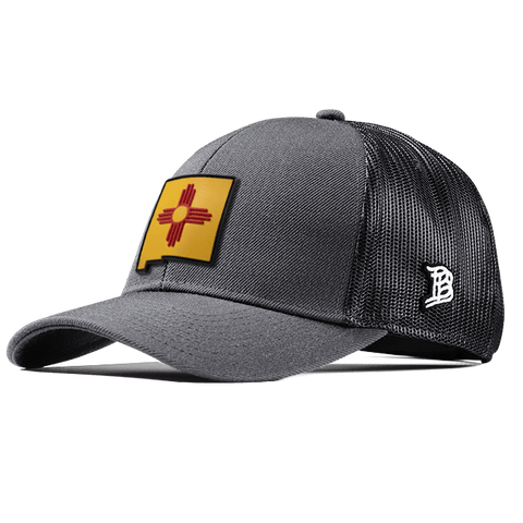New Mexico 47 PVC Flexfit Snapback Trucker