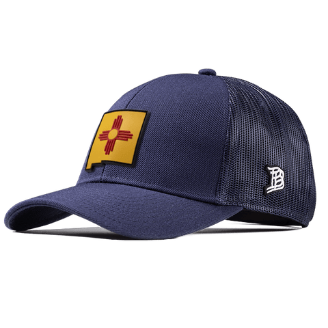 New Mexico 47 PVC Flexfit Snapback Trucker