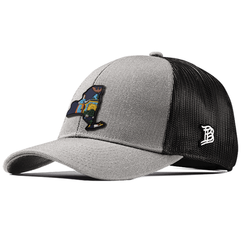 New York 11 PVC Flexfit Snapback Trucker