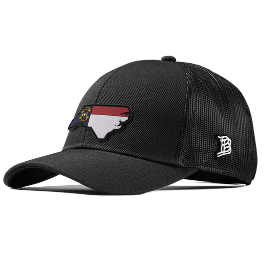 North Carolina 12 PVC Flexfit Snapback Trucker
