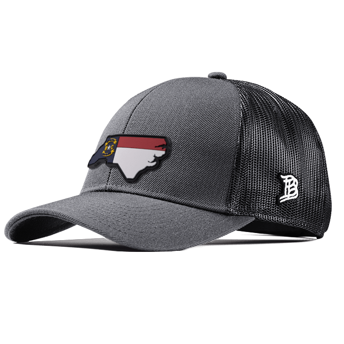 North Carolina 12 PVC Flexfit Snapback Trucker