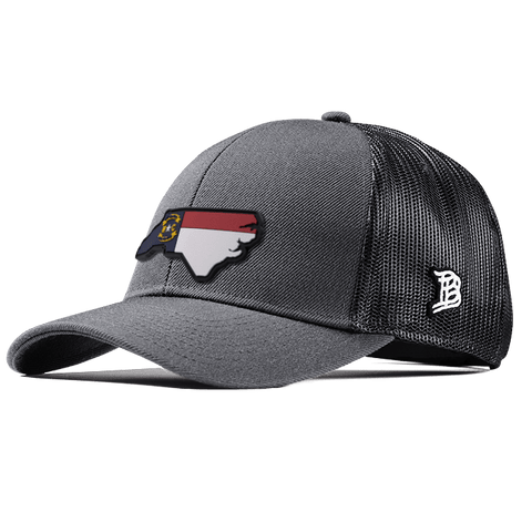 North Carolina 12 PVC Flexfit Snapback Trucker