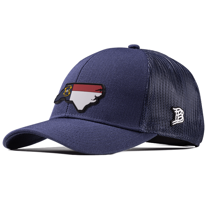 North Carolina 12 PVC Flexfit Snapback Trucker