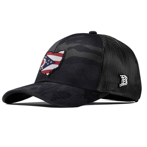Ohio 17 PVC Flexfit Snapback Trucker