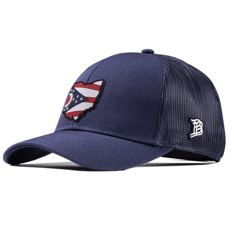 Ohio 17 PVC Flexfit Snapback Trucker