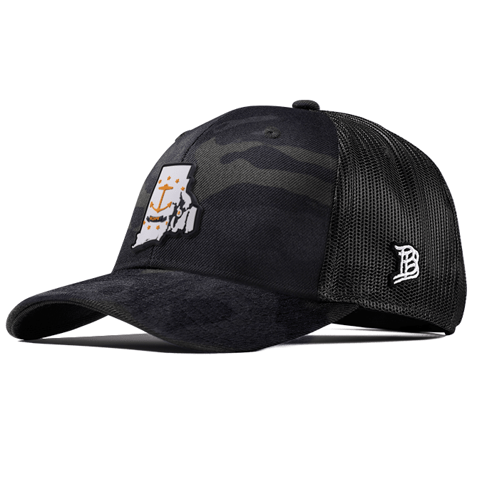 Rhode Island 13 PVC Curved Trucker