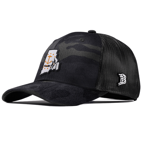 Rhode Island 13 PVC Curved Trucker