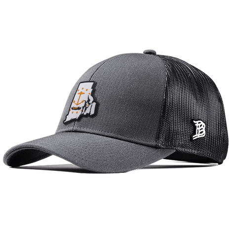 Rhode Island 13 PVC Flexfit Snapback Trucker