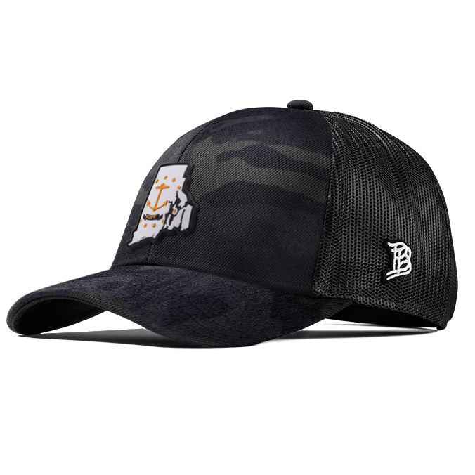Rhode Island 13 PVC Flexfit Snapback Trucker
