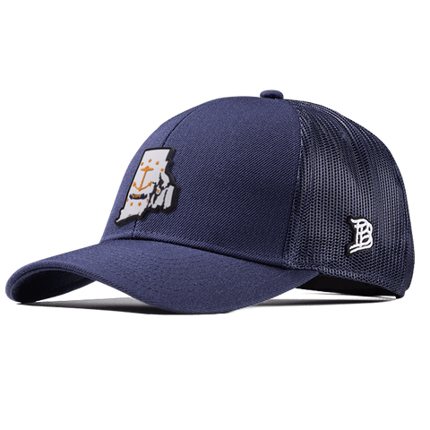 Rhode Island 13 PVC Flexfit Snapback Trucker