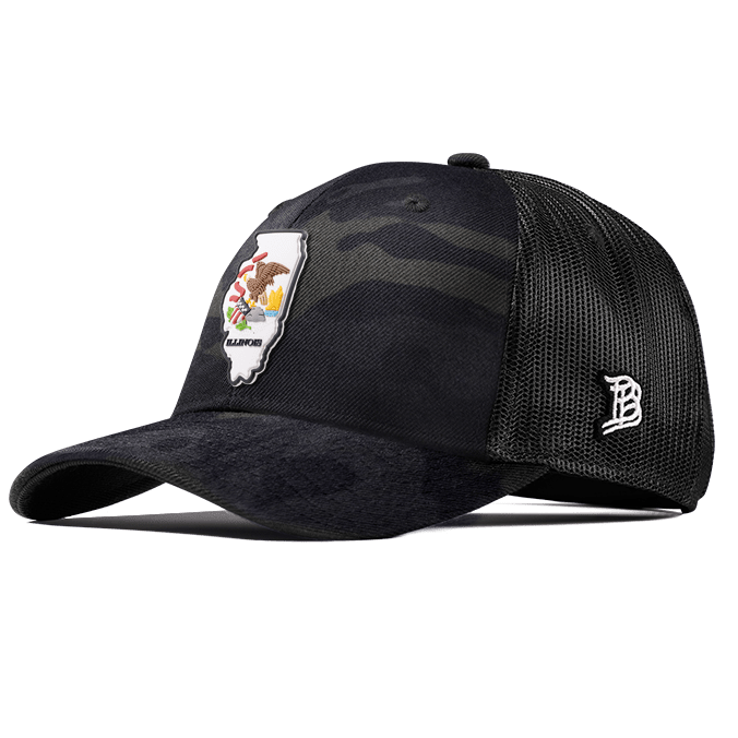 Illinois 21 PVC Curved Trucker
