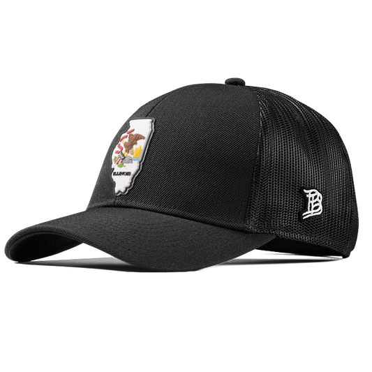 Illinois 21 PVC Flexfit Snapback Trucker