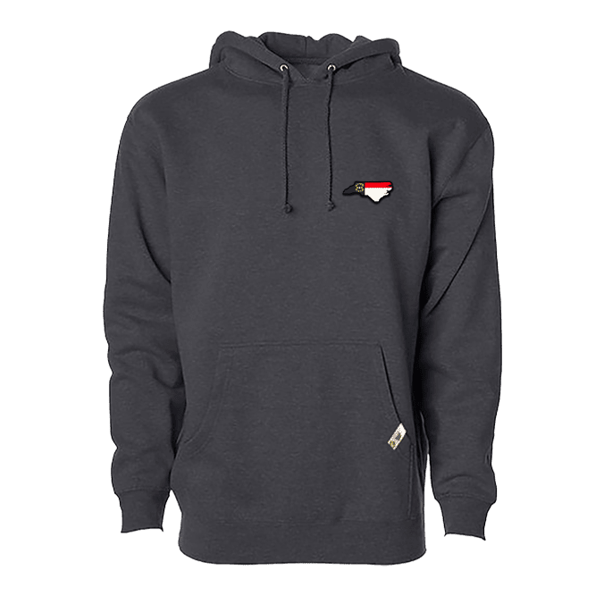 North Carolina 12 PVC Hoodie