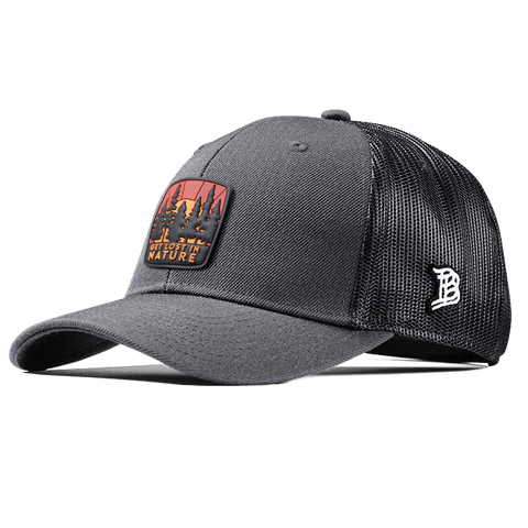 Lost In Nature PVC Curved Trucker