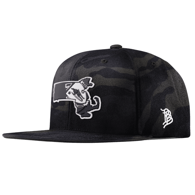 Massachusetts Vintage PVC Classic Snapback