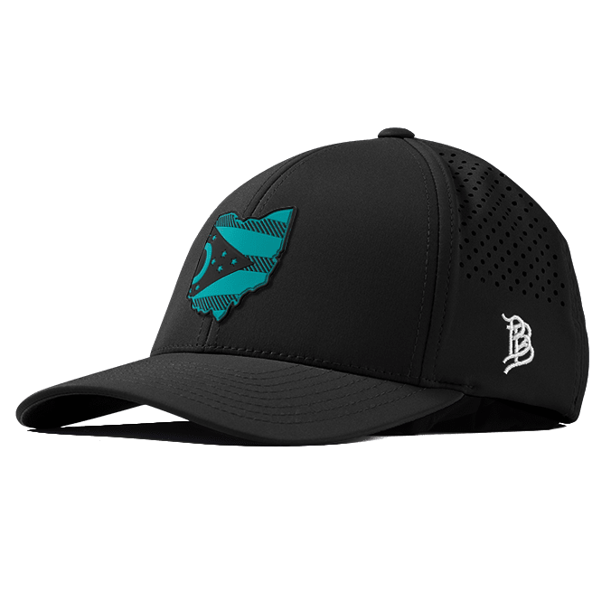 Ohio Turquoise PVC Curved Performance