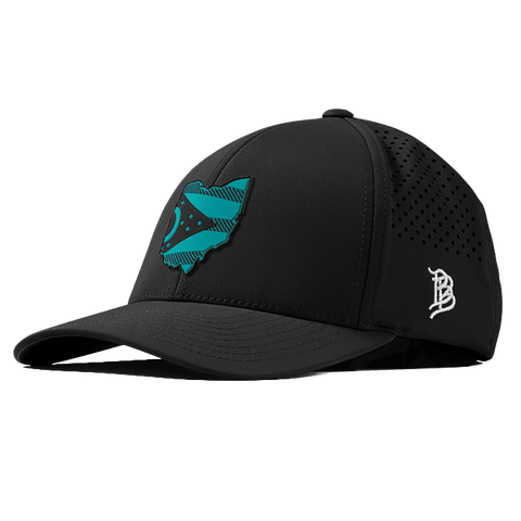 Ohio Turquoise PVC Curved Performance