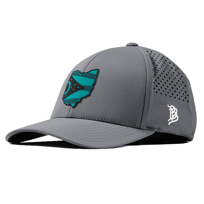 Ohio Turquoise PVC Curved Performance