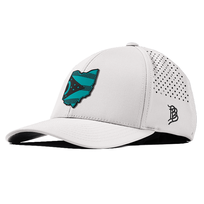 Ohio Turquoise PVC Curved Performance