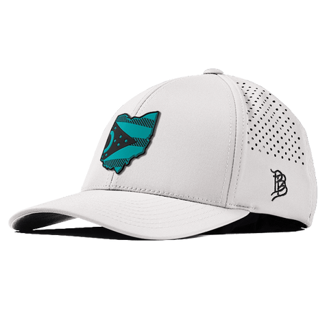Ohio Turquoise PVC Curved Performance