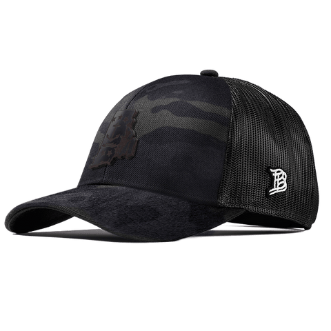 Rhode Island 13 Midnight Flexfit Snapback Trucker