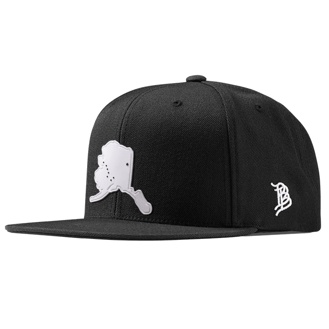 Alaska Moonlight PVC Classic Snapback Black