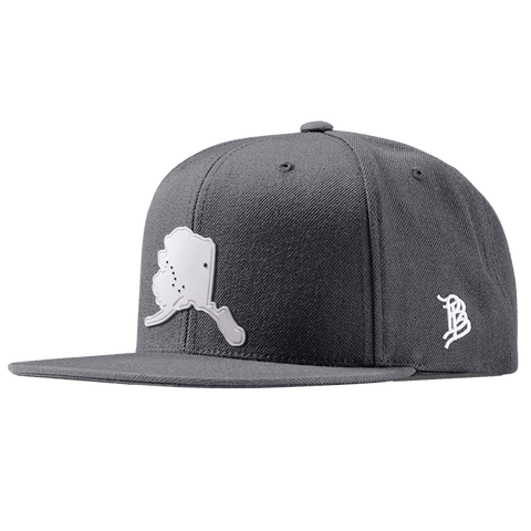 Alaska Moonlight PVC Classic Snapback Charcoal