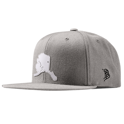 Alaska Moonlight PVC Classic Snapback Heather Gray