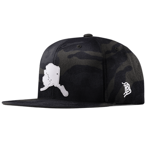 Alaska Moonlight PVC Classic Snapback Multicam