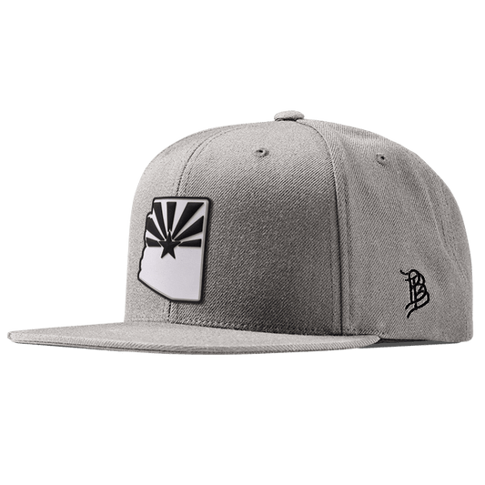 Arizona Moonlight PVC Classic Snapback Heather Gray