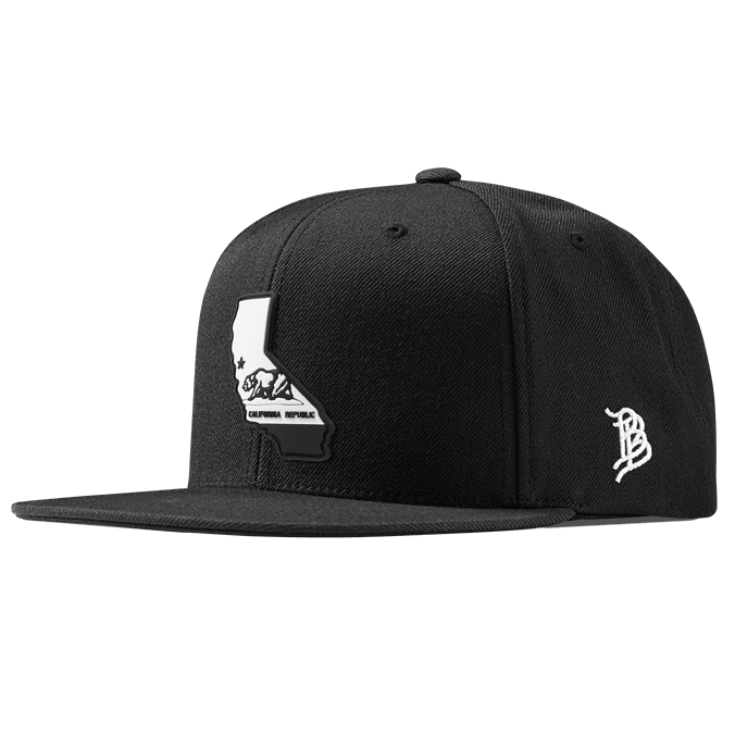 California Moonlight PVC Classic Snapback Black