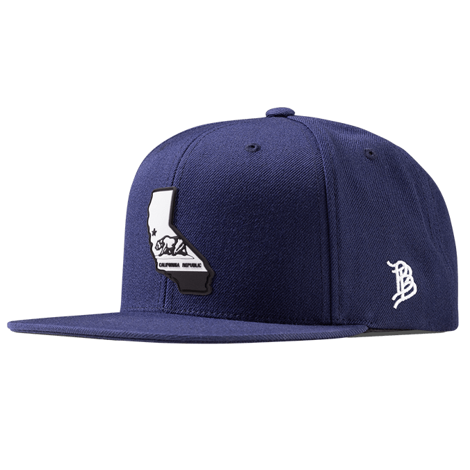 California Moonlight PVC Classic Snapback Navy