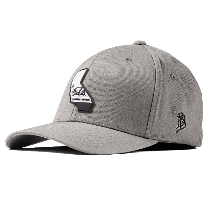 California Moonlight PVC Flexfit Fitted Heather Gray