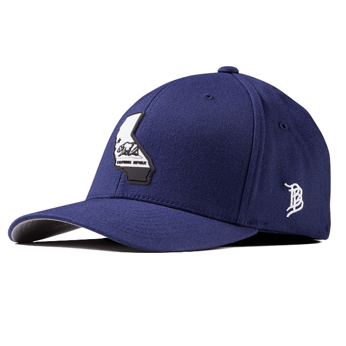 California Moonlight PVC Flexfit Fitted Navy